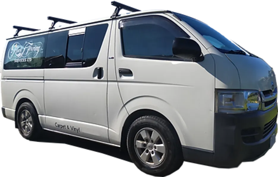 Kiwi Flooring Services Ltd company van ready for service calls across Hawke's Bay