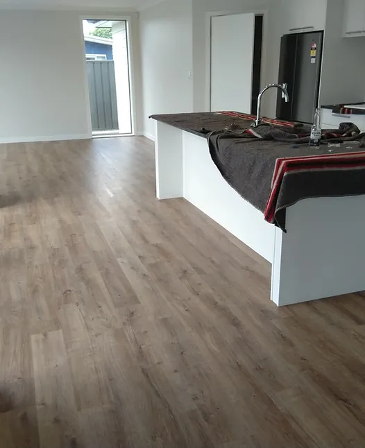 Professional vinyl flooring installation by Kiwi Flooring Services Ltd in Hawke's Bay