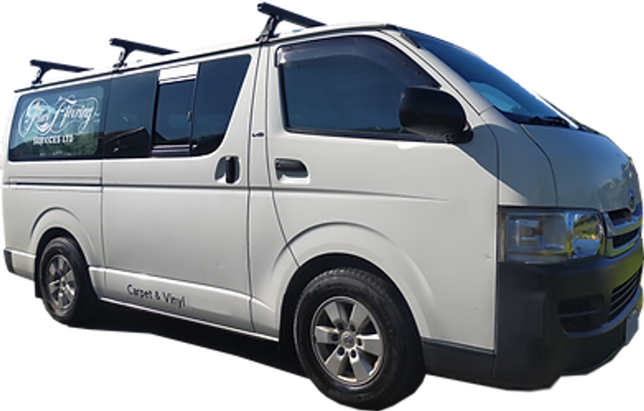 Kiwi Flooring Services company van ready for service calls across Hawke's Bay
